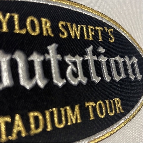 Taylor Swift Reputation Stadium Tour Patch VIP Box Iron On Sew - Picture 4 of 4